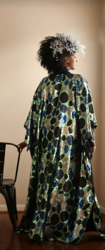 Chic And Comfortable Save On Classic Elegant Styles SEQUIN DUSTER- JIBRI